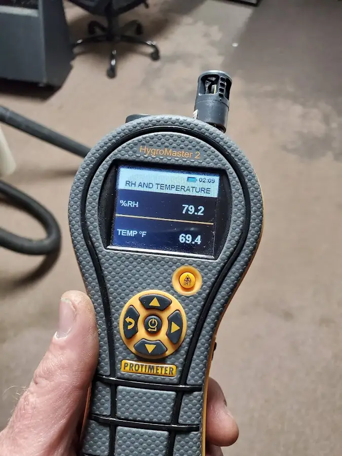 Moisture meter humidity assessment for Fire & Smoke Damage Restoration in Grandview